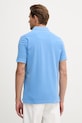 Odzież Aeronautica Militare polo męskie bawełniane PO1925UP00406 niebieski