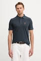 Aeronautica Militare polo męskie bawełniane granatowy PO1925UP00406