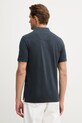 Odzież Aeronautica Militare polo męskie bawełniane PO1925UP00406 granatowy