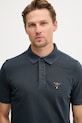 Aeronautica Militare polo męskie bawełniane granatowy PO1925UP00406