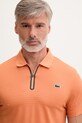 Lacoste polo męskie pomarańczowy DH9992