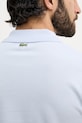Lacoste polo męskie bawełniane PH0752 niebieski