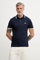Lacoste polo męskie bawełniane granatowy PH9875