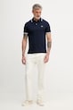 Lacoste polo męskie bawełniane PH9875 granatowy SS26