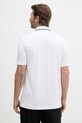 Oblečenie BOSS Green polo tričko pánske bavlnené s elastanom 50555698 biela