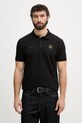 BOSS Green πόλο Ανδρικό βαμβακερό μαύρο 50559263