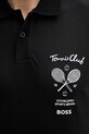 BOSS Green polo bawełniane 50559753 czarny