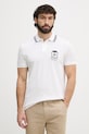 Tommy Hilfiger polo tričko pánske s bavlnou biela MW0MW43061