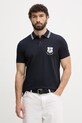 Tommy Hilfiger polo majica moška iz bombaža mornarsko modra MW0MW43061