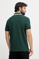 Oblačila Tommy Hilfiger polo majica moška z bombažem MW0MW43061 zelena