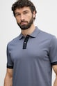 BOSS polo da uomo in cotone Parlay 238 blu 50559668