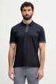 BOSS πόλο ανδρικό βαμβακερό Parlay 238 σκούρο μπλε 50559668