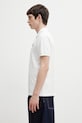 Kenzo GOTS KENZO WILD TIGER SLIM POL Men's cotton polo shirt FG55PO1014PU white SS26