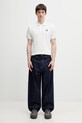 Kenzo GOTS KENZO WILD TIGER SLIM POL Men's cotton polo shirt FG55PO1014PU white
