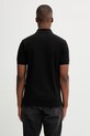 Odzież Kenzo polo bawełniane GOTS KENZO WILD TIGER SLIM POL FG55PO1014PU czarny