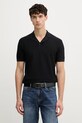 Armani Exchange polo męskie bawełniane granatowy XM002165.AF20139