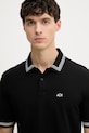 Armani Exchange polo majica moška bombažna črna XM002343.AF10366