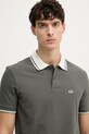 Armani Exchange тениска с яка мъжка памучна зелен XM002350.AF10366