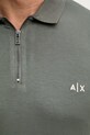 Armani Exchange polo męskie XM002372.AF21936 zielony
