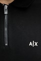 Armani Exchange Polo majica moška bombažna XM002375.AF10366 črna