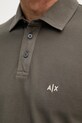 Armani Exchange polo tričko pánske bavlnené XM002408.AF13055 zelená