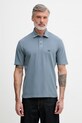 Armani Exchange polo da uomo in cotone blu XM002408.AF13055