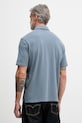 Abbigliamento Armani Exchange polo da uomo in cotone XM002408.AF13055 blu