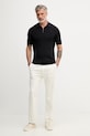 Armani Exchange polo męskie bawełniane XM002438.AF22249 granatowy SS26