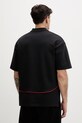 Дрехи HUGO тениска с яка мъжка Duero_RB 50559702 черен