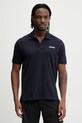 Napapijri polo bawełniane SMALL BOX bawełna granatowy NP0A88TQ1761