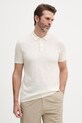 Joop! polo męskie bawełniane beżowy 30101532