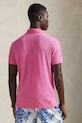 Bavlněné polo tričko Polo Ralph Lauren BASIC MESH 710680784510 růžová SS26