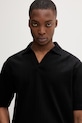HUGO polo męskie bawełniane Dalibo czarny 50556724