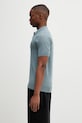 Fred Perry polo z dodatkiem wełny K2308. niebieski SS26