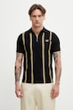 Fred Perry polo bawełniane męskie czarny M2419