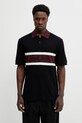 Fred Perry polo bawełniane bawełna czarny M2421