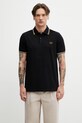 Fred Perry polo bawełniane męskie czarny M3600.P69