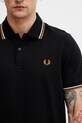Fred Perry polo bawełniane męskie czarny M3600.P69
