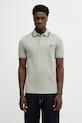 Fred Perry polo bawełniane bawełna zielony M3600.S23