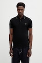 Fred Perry polo bawełniane bawełna czarny M3600.T44