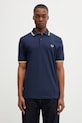 Fred Perry polo bawełniane regular granatowy M3600.02B