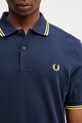 Fred Perry polo bawełniane granatowy M3600.02B