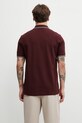 Odzież Fred Perry polo bawełniane męskie M3600.08B bordowy