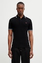 Fred Perry polo bawełna czarny M3600.10B