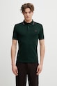 Fred Perry polo męskie bawełniane zielony M3600.85A