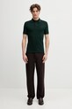 Fred Perry polo męskie bawełniane M3600.85A zielony