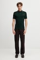Fred Perry polo męskie bawełniane M3600.85A zielony