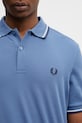 Fred Perry polo bawełniane niebieski M3600.89A