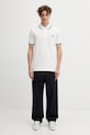 Bavlnené polo tričko Fred Perry M3600.94A biela