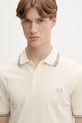 Fred Perry férfi pamut póló bézs M3600.95A